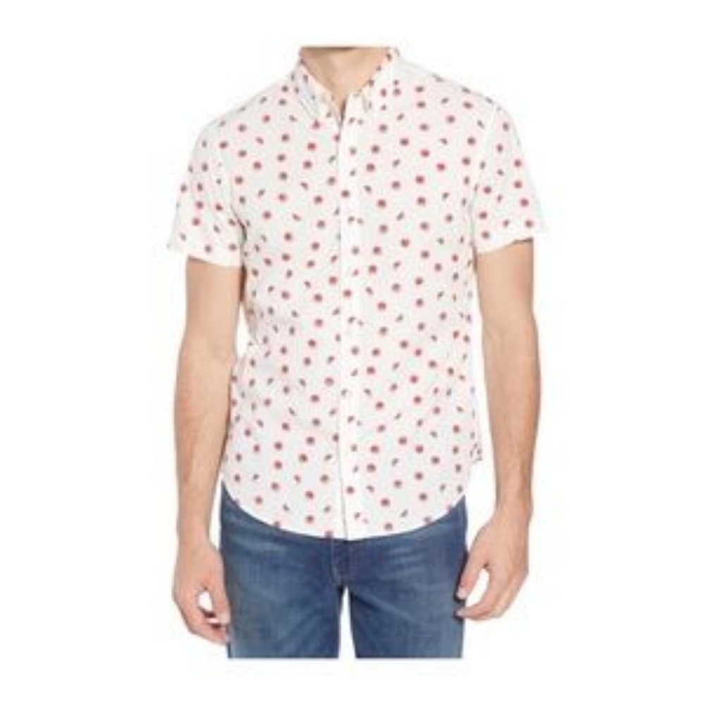 Bonobos Riviera Short Sleeve Watermelon Shirt